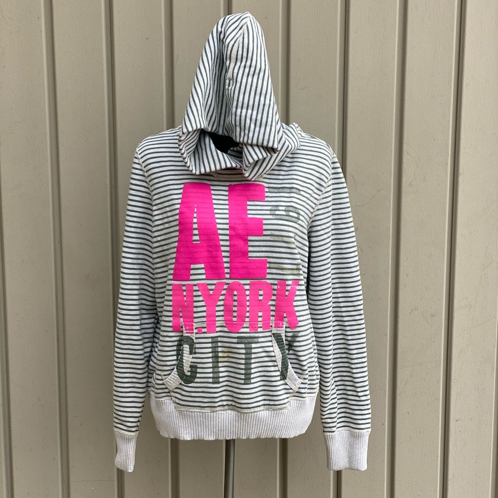 AE Striped Hoodie